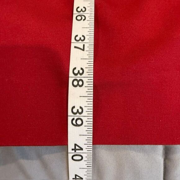 Dress the Population Quinn One Shoulder Red Bodycon Dress Stretch Size Medium - Picture 12 of 13